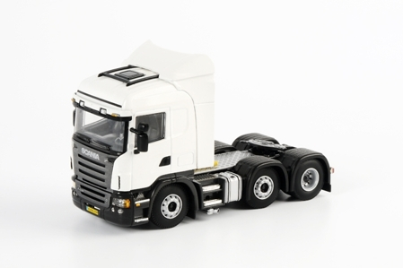 SCANIA R Highline 6x2, White Line 1:50, белый