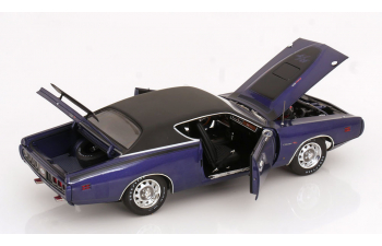 DODGE Charger R/T (1971), purple-metallic matt-black