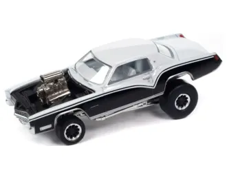 CADILLAC Eldorado (Zingers) (1967), pearl white upper body with gloss black