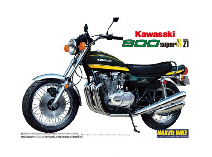 Сборная модель Японский мотоцикл Kawasaki 900 Super Four