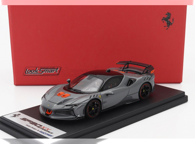 FERRARI Sf90 Xx Stradale (2024), Grigio Nardo - Grey Orange Black