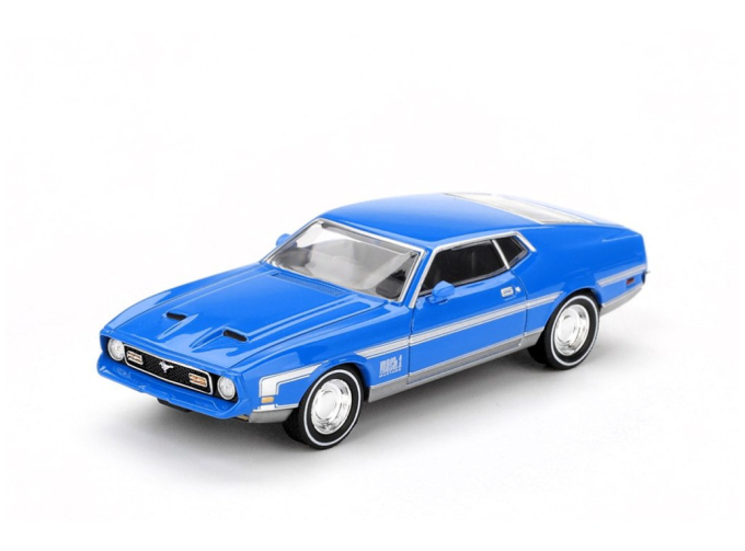 FORD Mustang Mach 1 (1971), Grabber blue
