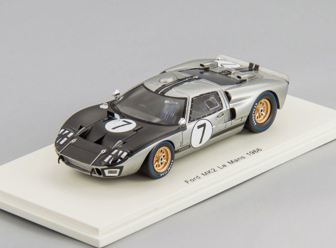 FORD Mk2 #7 Le Mans G.Hill - B.Muir (1966), black / silver