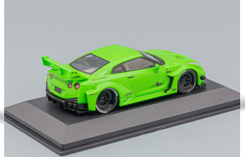 NISSAN GT-R (R35) Liberty Walk Body Kit, light green