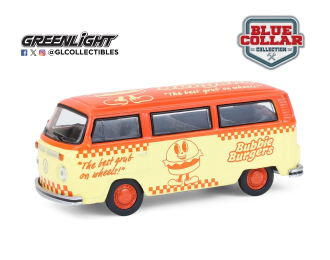 VOLKSWAGEN T2 "Bubbie Burgers" (1975), Light Yellow/Orange