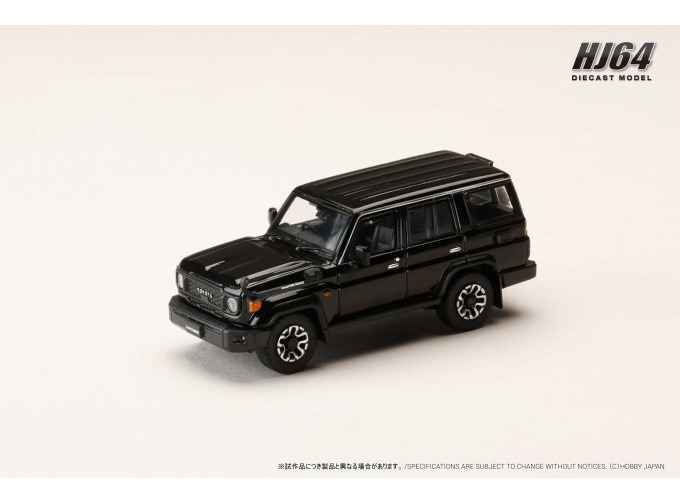 TOYOTA Land Cruiser 70 (GDJ76W), attitude black mica