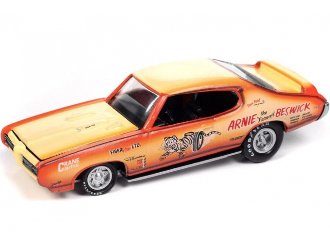 PONTIAC GTO (1969), orange