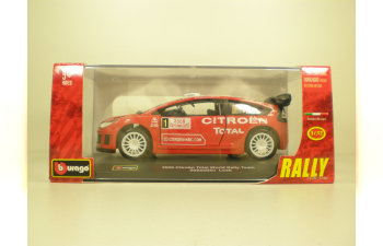 CITROEN C4 Total World Rally Team Sebastien Loeb (2008), RALLY Collection 1:32, красный
