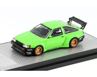 TOYOTA AE86 Levin Pandem Rocket Bunny (1984), green
