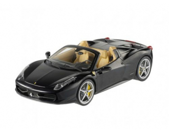 FERRARI 458 Spider nero stellato, черный