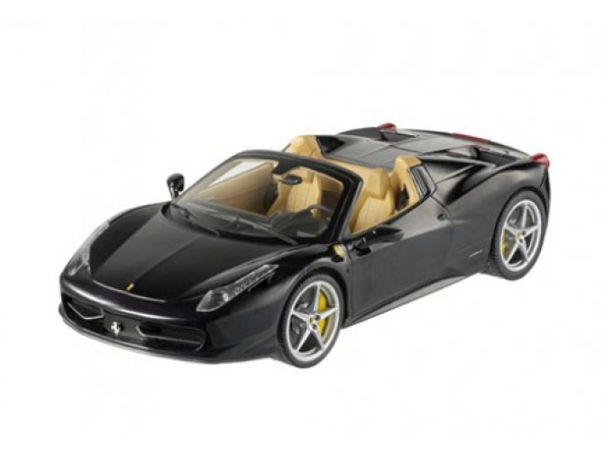 FERRARI 458 Spider nero stellato, черный