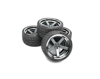 Набор дисков WORK Zeast ST2 20 дюймов (с покрышками)