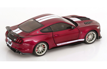 FORD Shelby Mustang GT500KR Coupe (2023), purple-metallic white
