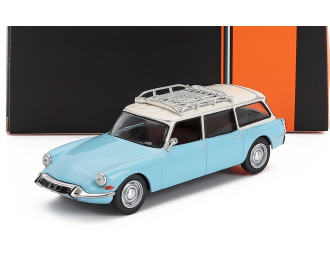 CITROEN Id19 Break Sw Station Wagon (1960), Light Blue White
