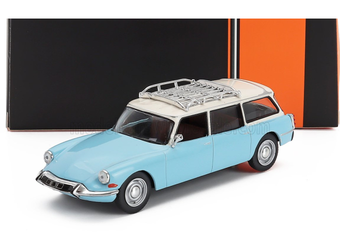 CITROEN Id19 Break Sw Station Wagon (1960), Light Blue White