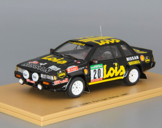 NISSAN 240RS Pprtugal Rallye (1985), black / yellow