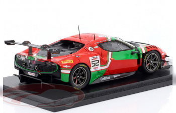 FERRARI 296 GT3 №52 2nd Bronze Cup 24h Spa Andrea Bertolini, Jef Machiels, Louis Machiels, Tommaso Mosca (2024)