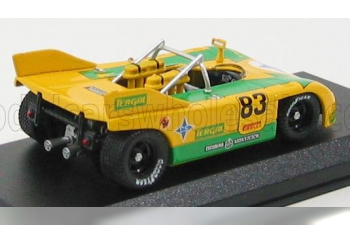 PORSCHE 908/3 N 83 Campionato Europeo Montagna 1973 J.fernandez, Yellow Green