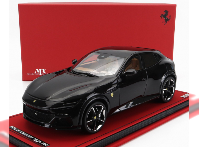 FERRARI Purosangue Suv (2022) - Con Vetrina - With Showcase, Nero Purosangue - Black