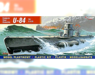 Сборная модель U-84 typ U-VIIB