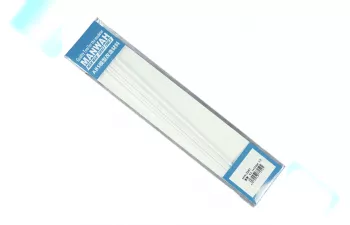 Пластиковый профиль труба диаметр 2,5мм*250мм, 6шт