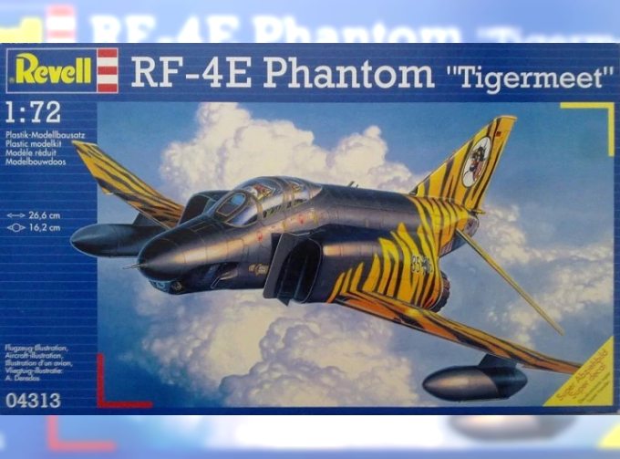 Сборная модель Cамолет RF-4E Phantom Tigermeet