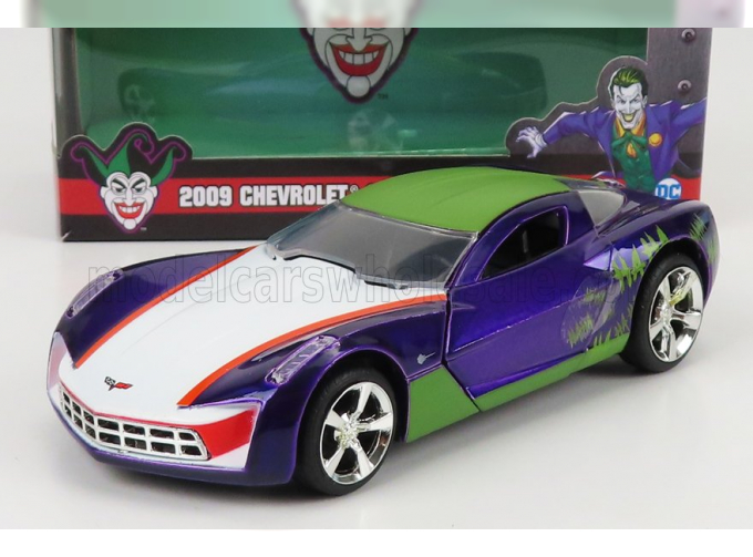 CHEVROLET Corvette Stingray 2009 - The Joker, Purple Green White