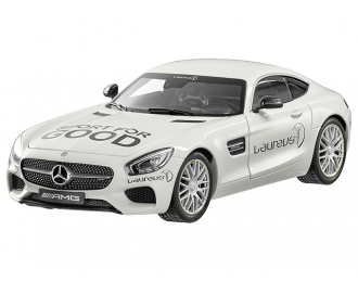 MERCEDES-BENZ AMG GT S Laureus designo C190 (2015), white diamond