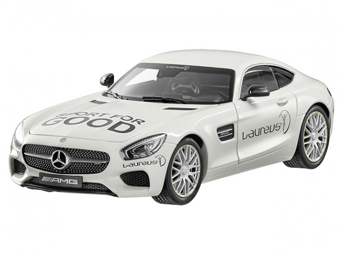 MERCEDES-BENZ AMG GT S Laureus designo C190 (2015), white diamond