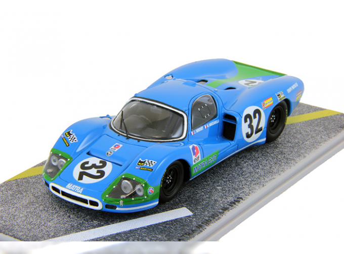 MATRA MS630 #32 5th LM (1969), blue