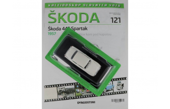 SKODA 445 Spartak (1957), white/red 