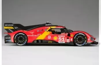 FERRARI 499P Hypercar #51 Winner 24 Hours of Le Mans Guidi/Calado/Giovinazzi (2023)