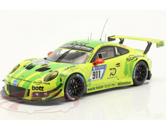 PORSCHE 911 (991) GT3 R №911 Grello 24h Nuerburgring Kevin Estre, Romain Dumas, Laurens Vanthoor, Earl Bamber (2018)