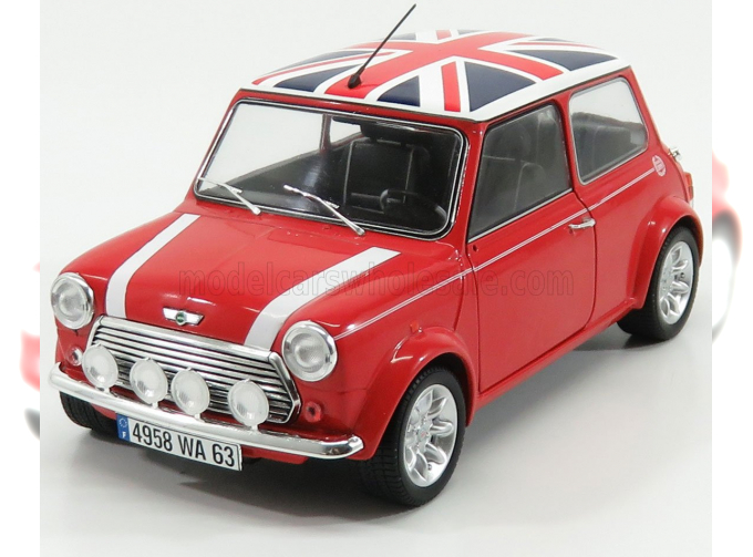 MINI Cooper 1.3i Sport Pack With Uk English Flag (1997), Red White Blue