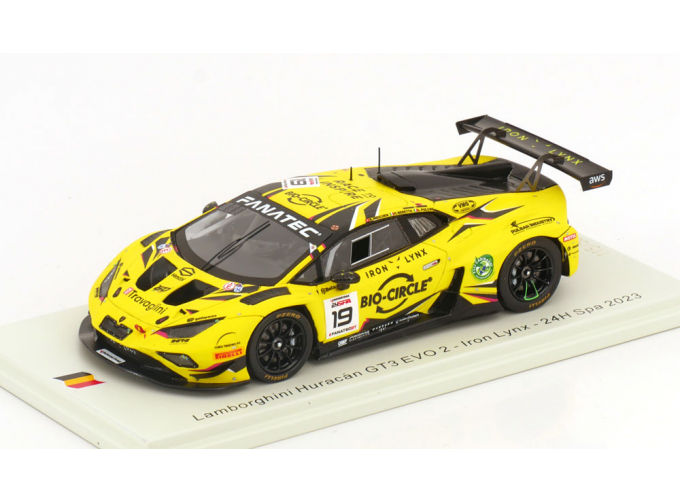 LAMBORGHINI Huracan GT3 Evo2 №27 24h Spa, Pulcini/Beretta/Ineichen (2023)