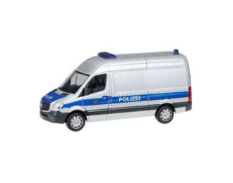 MERCEDES-BENZ Sprinter Police Saxony, blue / silver