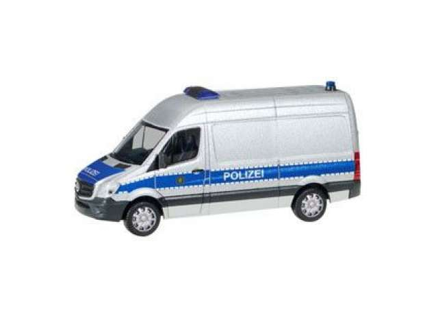 MERCEDES-BENZ Sprinter Police Saxony, blue / silver