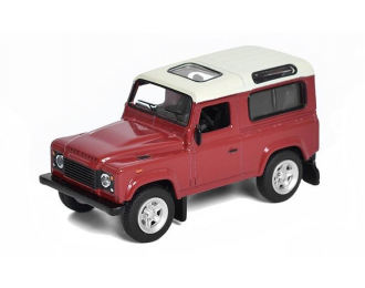 LAND ROVER Defender (1999), red/white