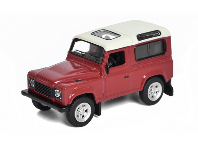 LAND ROVER Defender (1999), red/white