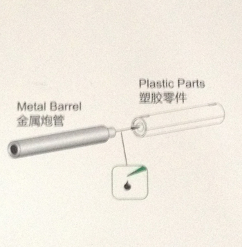 Сборная модель Aluminum Gun Barrel For The US 155mm Howitzer M114A1 (Kit No.CB35102)