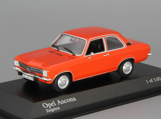 OPEL Ascona (1970), orange