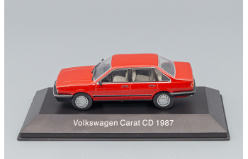 VOLKSWAGEN Carat CD (1987), red metallic