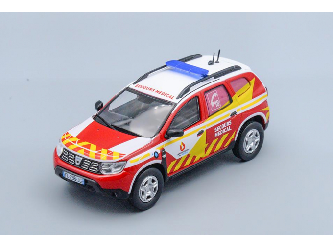 DACIA Duster II VSM - Vehicule de secours medicalise (Moselle), Vehicules Legers Sapeurs-Pompiers 55