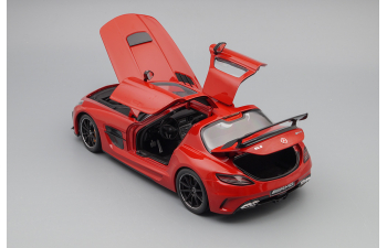 MERCEDES-BENZ SLS AMG 2013, red