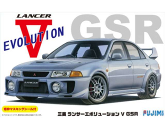 Сборная модель 1998 Mitsubishi Lancer Evolution V GSR w/ Window Frame Masking