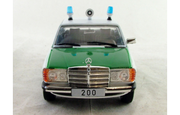 MERCEDES-BENZ 200 Polizei (1976), Mercedes-Benz Offizielle Modell-Sammlung 71, белый