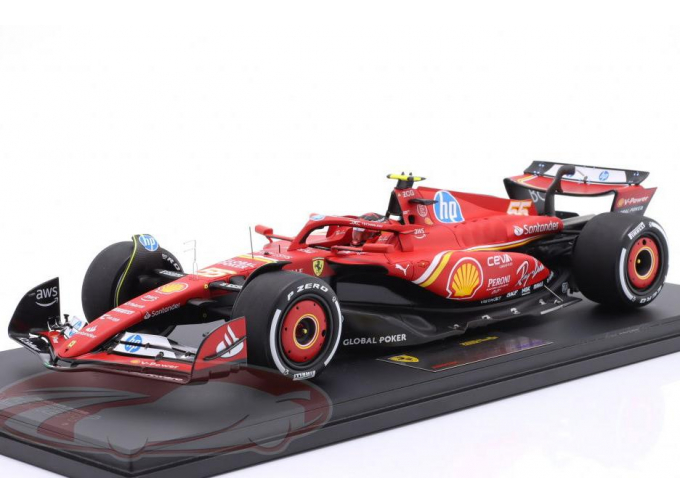 FERRARI SF-24 №55 2nd USA GP (Austin) Formula 1 Carlos Sainz jr (2024)