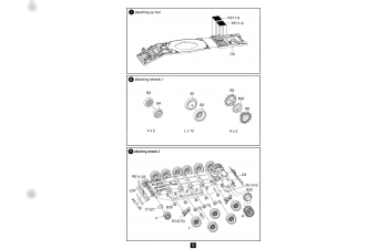 Сборная модель Танк Russian танк Т-80UK Main Battle Tank