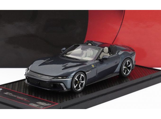 FERRARI 12cilindri V12 830cv Spider Open (2024), Blu Roma - Blue Met