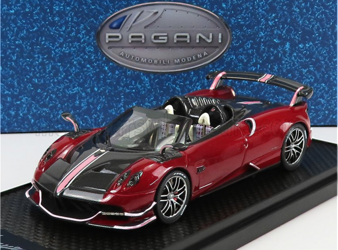 PAGANI Huayra Bc N20 Roadster (2017), Black Carbon - Red Met